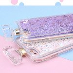 Wholesale iPhone 6S / 6 Perfume Bottle Glitter Shake Star Dust Necklace Case (Hot Pink)